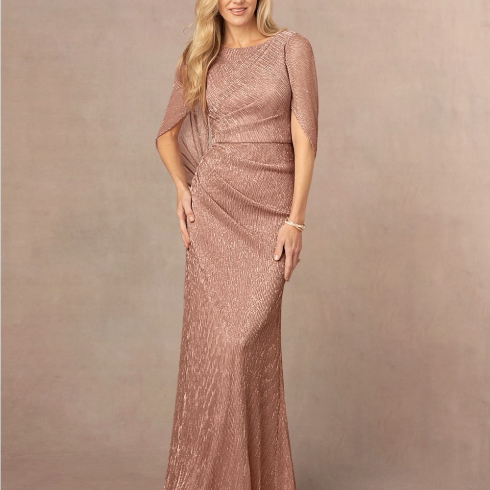 Elegant Rose Gold Dress - Mother of the Bride/Groom Dress